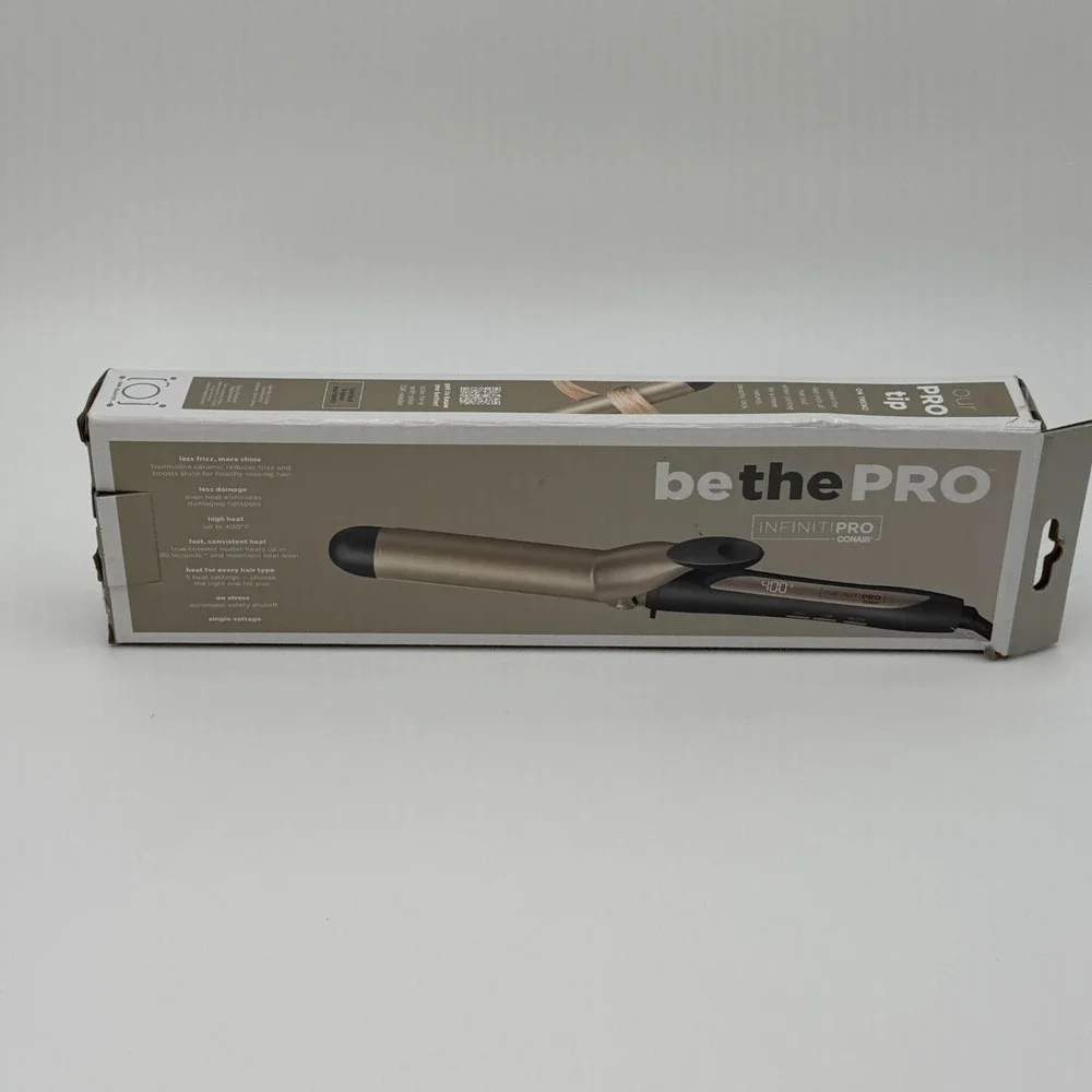 Conair InfinitiPro 1 1/4 Inch Curling Iron‎ Tourmaline Ceramic Hair Curler NEW
